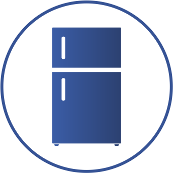Перенавешивание дверей: Холодильник с электронным управлением на дверях (за 2 двери)